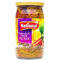National Hyd Mixed Pickle 320gm